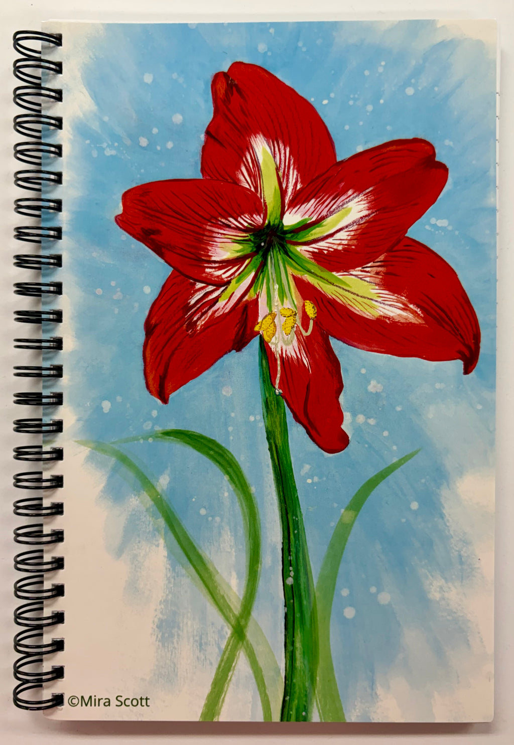 Journal - Amaryllis Red