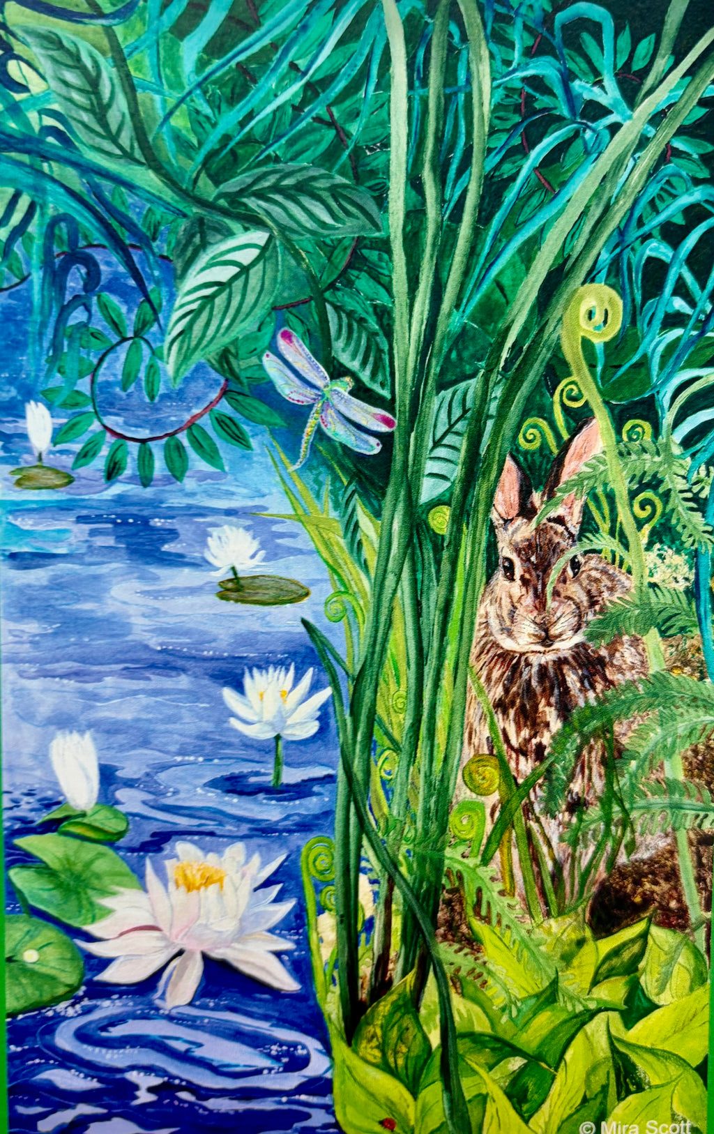 Notecard - Hide & Seek, Rabbit