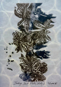 Notecard - Indigo Seed Pod