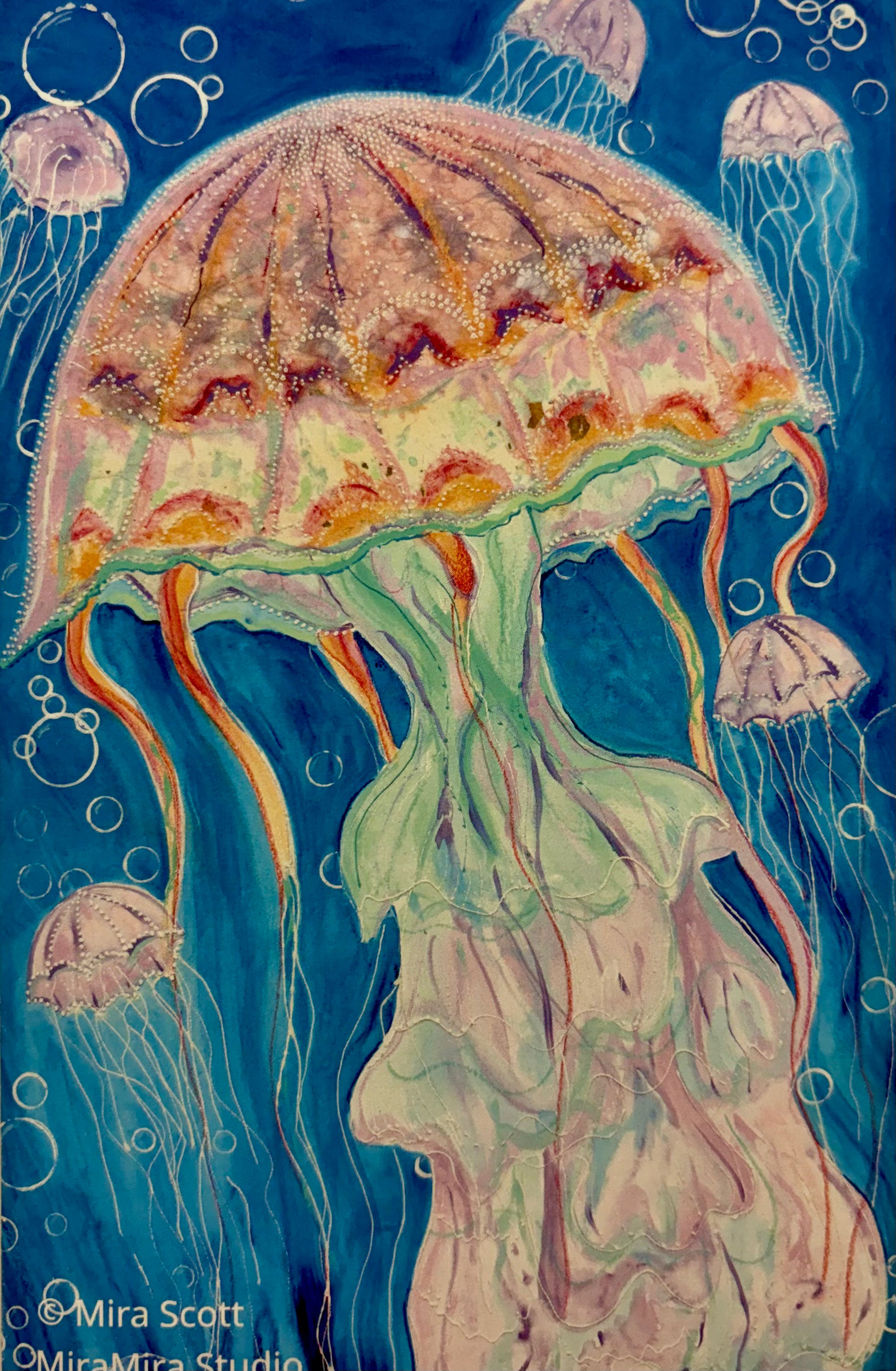 Notecard - Jellyfish