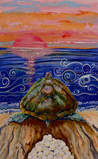 Notecard - Loggerhead at Dawn