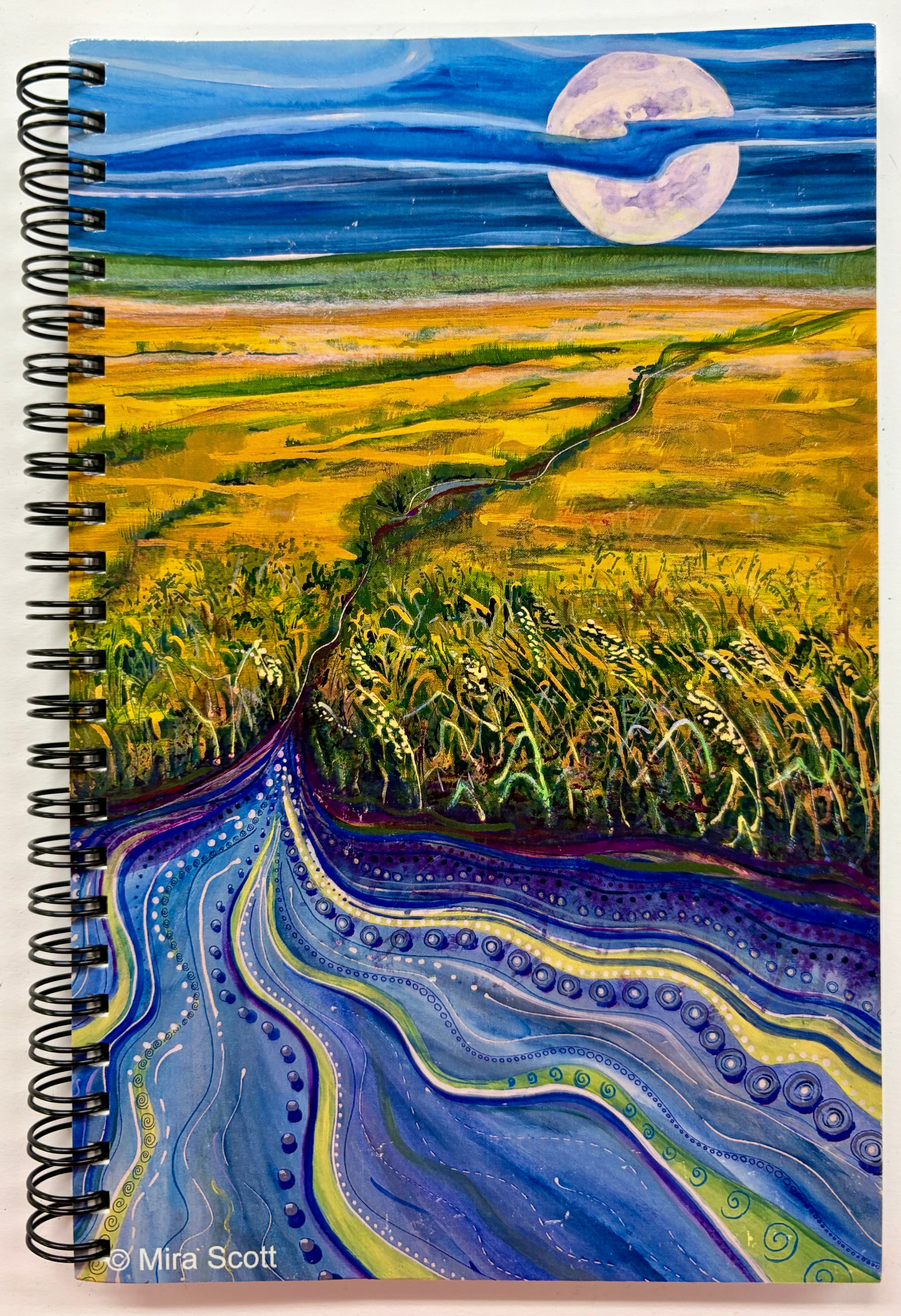 Journal - Rice Fields at Moonlight